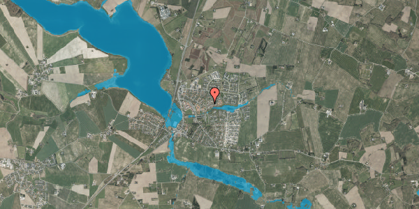 Oversvømmelsesrisiko fra vandløb på Egevangen 253, 8355 Solbjerg