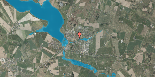 Oversvømmelsesrisiko fra vandløb på Egevangen 263, 8355 Solbjerg