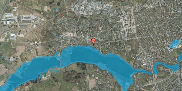 Oversvømmelsesrisiko fra vandløb på Engdalsvej 38B, 8220 Brabrand