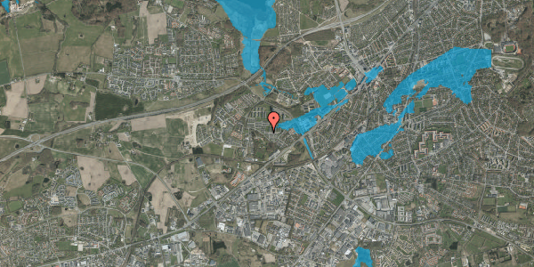 Oversvømmelsesrisiko fra vandløb på Grøndalsvej 138, 8260 Viby J