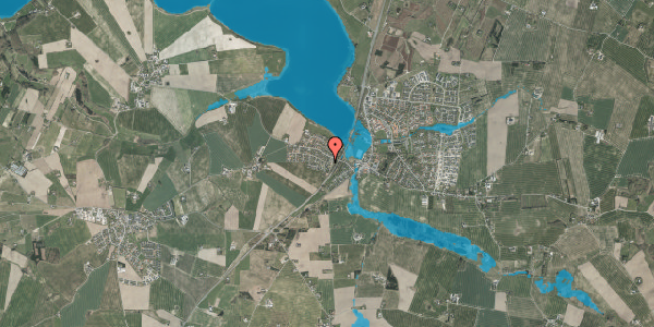Oversvømmelsesrisiko fra vandløb på Højlundsparken 23, 8355 Solbjerg