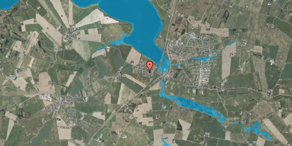 Oversvømmelsesrisiko fra vandløb på Højlundsparken 43, 8355 Solbjerg