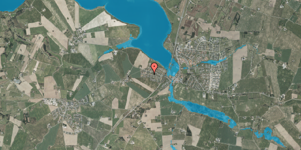 Oversvømmelsesrisiko fra vandløb på Højlundsparken 63, 8355 Solbjerg