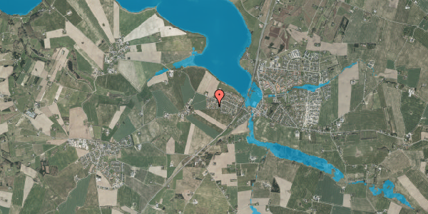 Oversvømmelsesrisiko fra vandløb på Højlundsparken 85, 8355 Solbjerg