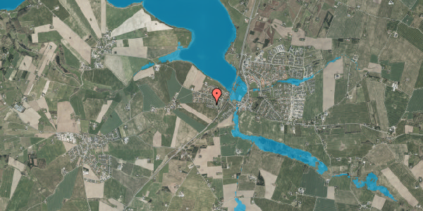 Oversvømmelsesrisiko fra vandløb på Klemivej 10, 8355 Solbjerg