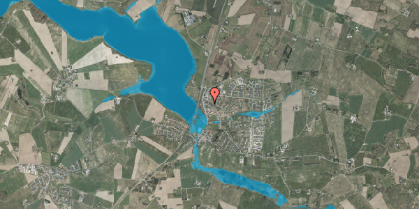 Oversvømmelsesrisiko fra vandløb på Kærgårdsvej 9, 8355 Solbjerg