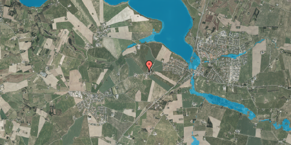 Oversvømmelsesrisiko fra vandløb på Lykkegårdsvej 32, 8355 Solbjerg