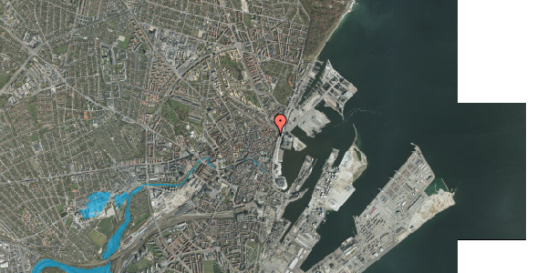 Oversvømmelsesrisiko fra vandløb på Mejlgade 47, 1. , 8000 Aarhus C