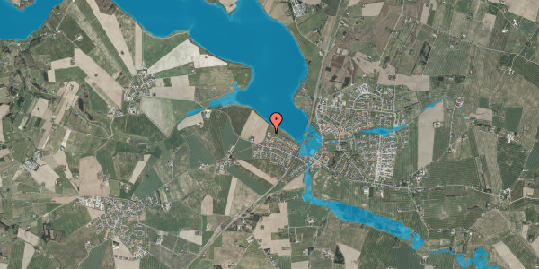 Oversvømmelsesrisiko fra vandløb på Møllegårdsparken 22, 8355 Solbjerg