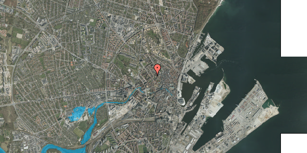 Oversvømmelsesrisiko fra vandløb på Nørre Allé 51, 3. , 8000 Aarhus C
