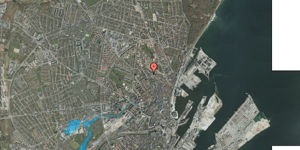 Oversvømmelsesrisiko fra vandløb på Samsøgade 19, 1. , 8000 Aarhus C