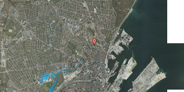 Oversvømmelsesrisiko fra vandløb på Samsøgade 23, st. , 8000 Aarhus C
