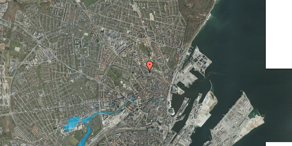 Oversvømmelsesrisiko fra vandløb på Samsøgade 26, st. , 8000 Aarhus C
