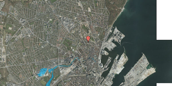 Oversvømmelsesrisiko fra vandløb på Samsøgade 29, 2. , 8000 Aarhus C