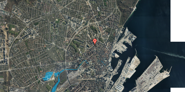 Oversvømmelsesrisiko fra vandløb på Samsøgade 46, 2. , 8000 Aarhus C