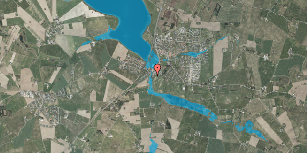 Oversvømmelsesrisiko fra vandløb på Solbjerg Hovedgade 81, 8355 Solbjerg