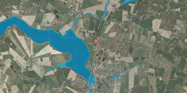 Oversvømmelsesrisiko fra vandløb på Solbjerg Søvej 35, 8355 Solbjerg