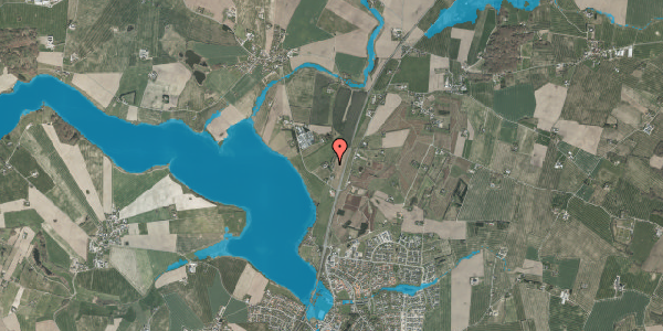 Oversvømmelsesrisiko fra vandløb på Solbjerg Søvej 41, 8355 Solbjerg