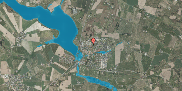 Oversvømmelsesrisiko fra vandløb på Solbjerg Hedevej 62, 8355 Solbjerg