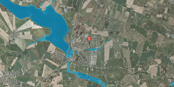 Oversvømmelsesrisiko fra vandløb på Solbjerg Hedevej 118, 8355 Solbjerg
