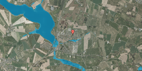 Oversvømmelsesrisiko fra vandløb på Solbjerg Hedevej 142, 8355 Solbjerg