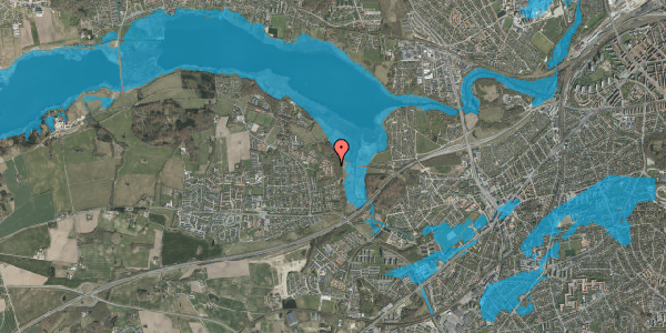 Oversvømmelsesrisiko fra vandløb på Søskrænten 96, 8260 Viby J