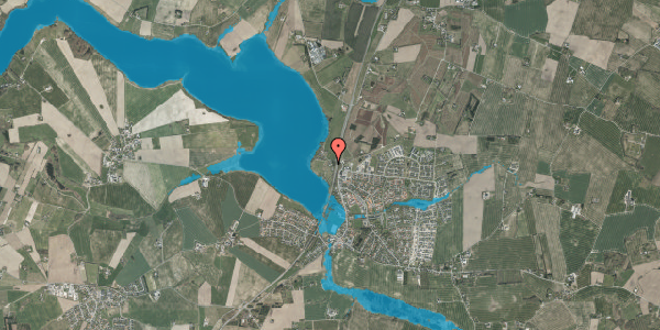 Oversvømmelsesrisiko fra vandløb på Søvangsvej 1A, 8355 Solbjerg