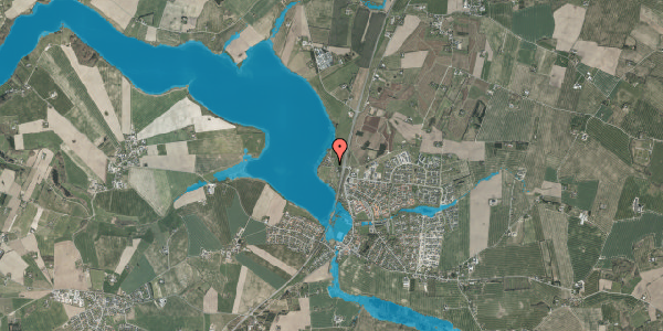 Oversvømmelsesrisiko fra vandløb på Søvangsvej 5, 8355 Solbjerg