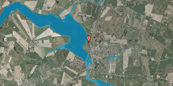 Oversvømmelsesrisiko fra vandløb på Søvangsvej 27, 8355 Solbjerg