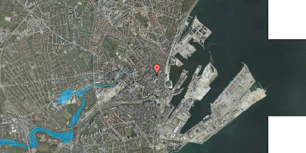 Oversvømmelsesrisiko fra vandløb på Telefontorvet 2B, 2. , 8000 Aarhus C