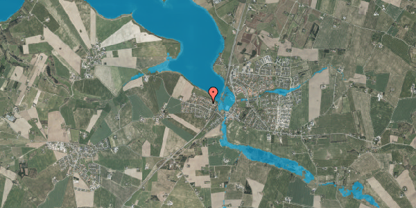 Oversvømmelsesrisiko fra vandløb på Vestervangsparken 9, 8355 Solbjerg