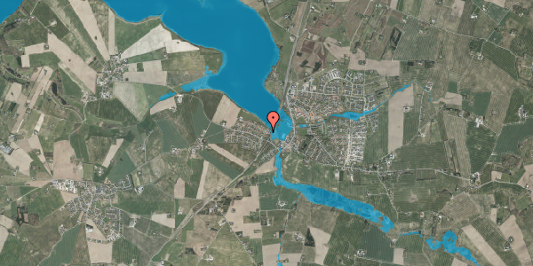 Oversvømmelsesrisiko fra vandløb på Vestervangsparken 10, 8355 Solbjerg