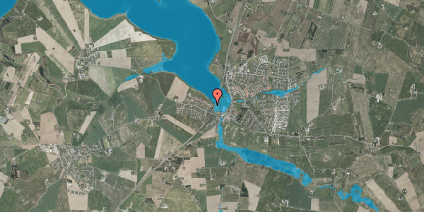 Oversvømmelsesrisiko fra vandløb på Vestervangsparken 14, 8355 Solbjerg