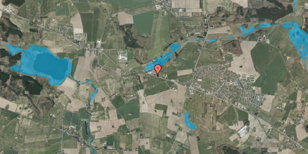 Oversvømmelsesrisiko fra vandløb på Viborgvej 771, 8471 Sabro