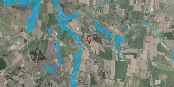 Oversvømmelsesrisiko fra vandløb på Egebjergvej 6, 7800 Skive