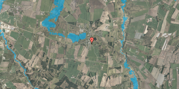 Oversvømmelsesrisiko fra vandløb på Langgade 41, 8800 Viborg