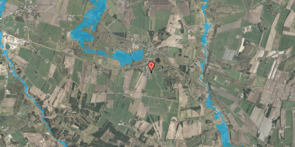 Oversvømmelsesrisiko fra vandløb på Langgade 51, 8800 Viborg