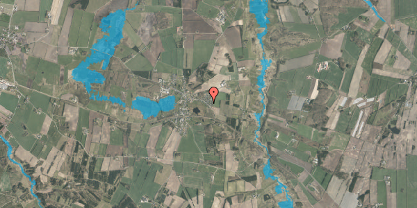 Oversvømmelsesrisiko fra vandløb på Østervang 25, 8800 Viborg