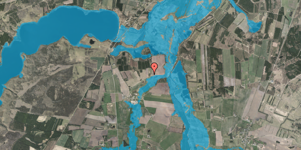 Oversvømmelsesrisiko fra vandløb på Bærsholmvej 7, 7800 Skive