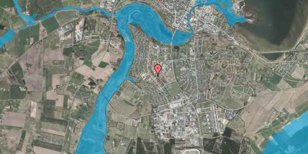 Oversvømmelsesrisiko fra vandløb på Dalgas Alle 57, 2. 5, 7800 Skive