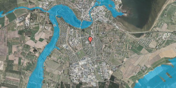 Oversvømmelsesrisiko fra vandløb på Egerishave 3, 7800 Skive