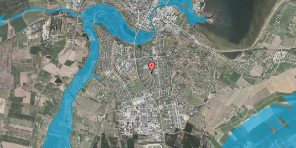 Oversvømmelsesrisiko fra vandløb på Egerishave 17, 7800 Skive