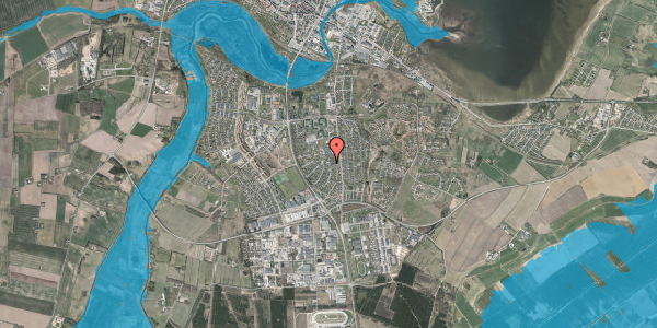 Oversvømmelsesrisiko fra vandløb på Egerishave 35, 7800 Skive