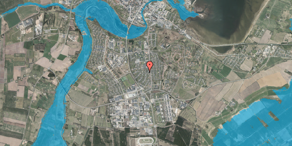 Oversvømmelsesrisiko fra vandløb på Egerishave 38, 7800 Skive