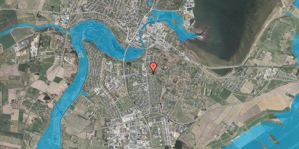Oversvømmelsesrisiko fra vandløb på Glattrupvej 1, 7800 Skive