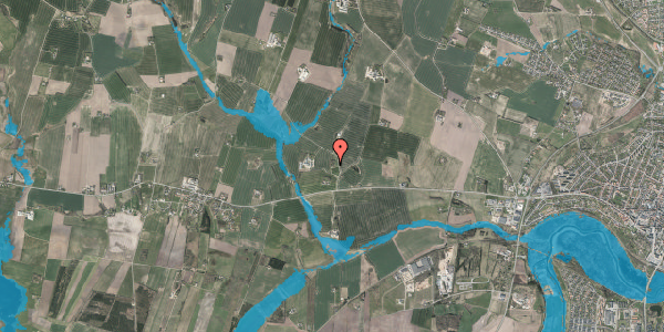 Oversvømmelsesrisiko fra vandløb på Krarupvej 56, 7800 Skive