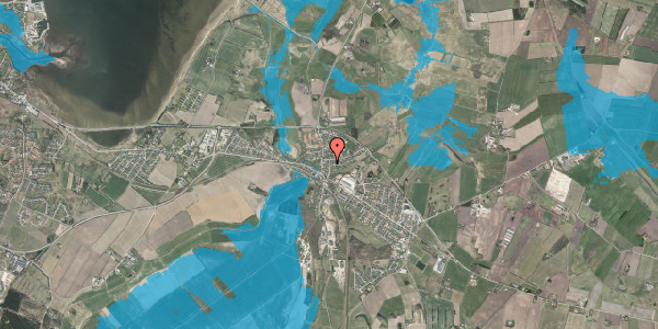 Oversvømmelsesrisiko fra vandløb på Langmosevej 9, 7840 Højslev