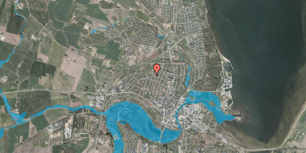 Oversvømmelsesrisiko fra vandløb på Ringparken 1C, kl. , 7800 Skive