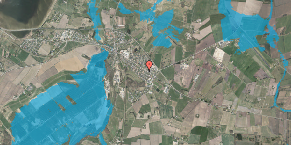 Oversvømmelsesrisiko fra vandløb på Skovvej 3, 7840 Højslev