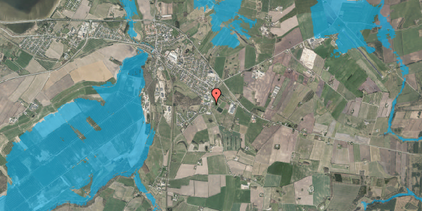 Oversvømmelsesrisiko fra vandløb på Stoholmvej 23, 7840 Højslev